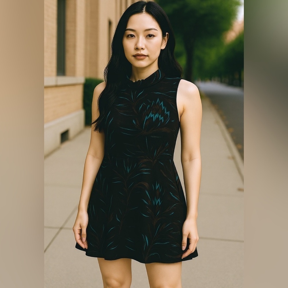 Mara Hoffman sleeveless Swing Mini Dress in Excellent Pre Loved Condition